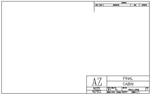 Creating a Title Block in AutoCAD Tutorial and Videos Creating a Title Block in AutoCAD Tutorial and Videos
