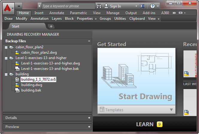 autocad file manager