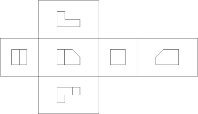 What is first angle projection?