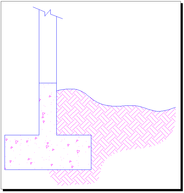 concrete hatch autocad electrical