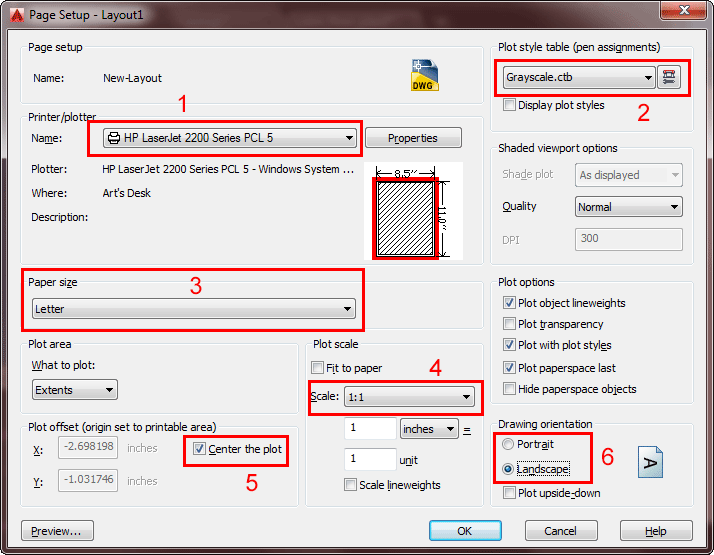 autocad printing arch d pdf