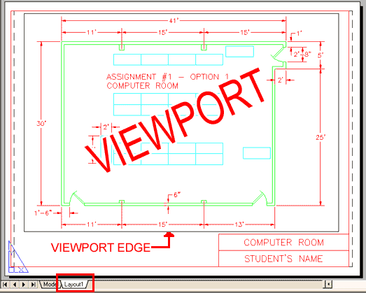 autocad viewport autocad viewport