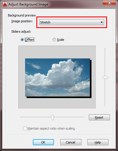 Adjusting the background in AutoCAD 2016 Adjusting the background in AutoCAD 2016