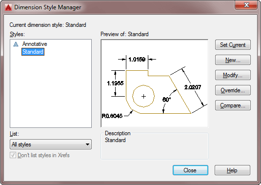 dimension styles autocad 2016 tutorial and videos autocad dimension text size