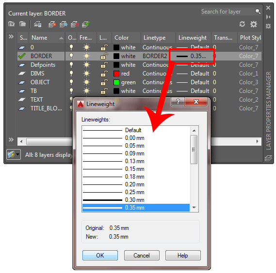 download cartouche standard autocad