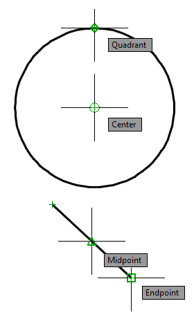 Object Snaps / OSnaps - AutoCAD Tutorial and Videos